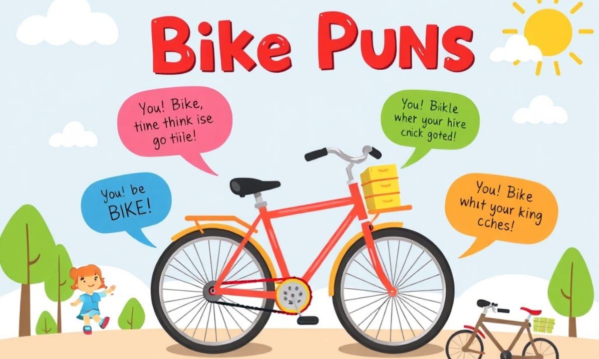 250 Hilarious Bike Puns & Jokes Clever One-Liners for Birthdays and Instagram Captions