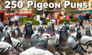 250 Pigeon Puns One Liners For Adults & Caption Lovers