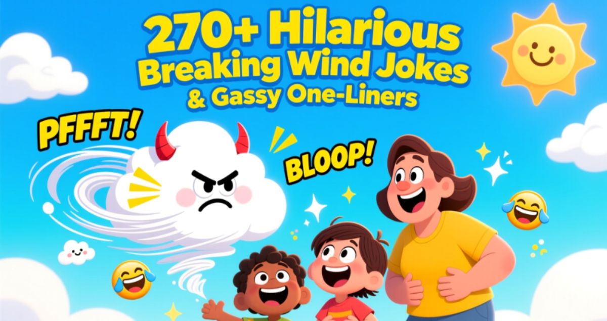 270+ Hilarious Breaking Wind Jokes & Gassy One Liners (1)