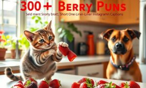 300+ Berry Puns Short One-Liner Instagram Captions