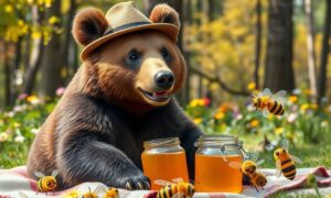 300+ Funny Bear Puns & Jokes Cute Instagram Captions for Kids & Valentine's Day