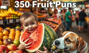 350 Fruit Puns Short Cute One Liners Captions & Jokes