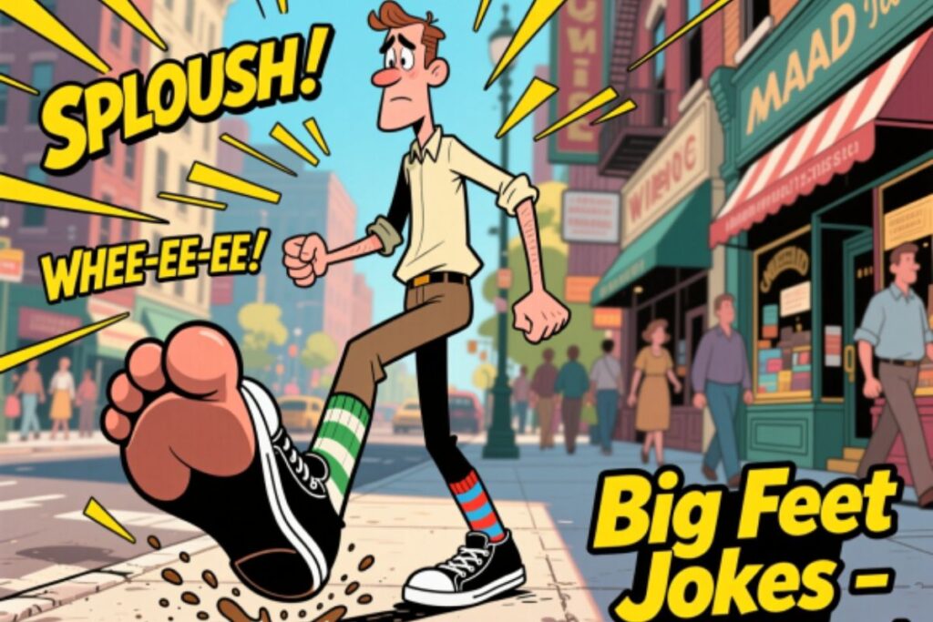 Big Feet Jokes One Liners