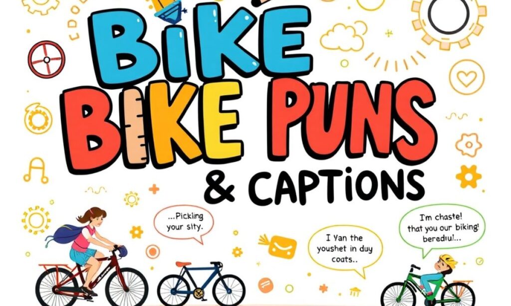 Bike Puns Captions 📸🚴