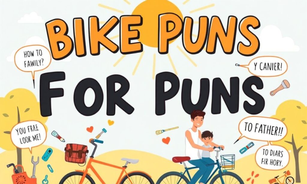 Bike Puns For Father 👨_👧_👦🚴_♂️