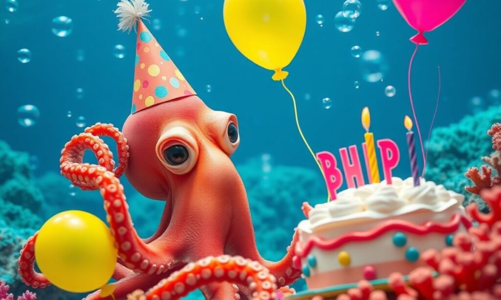 Birthday Octopus Puns That Make a Splash