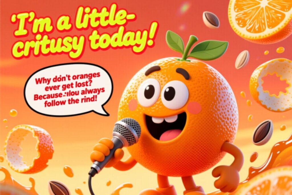Cringey & Peel-Arious Orange Jokes for Pun Lovers