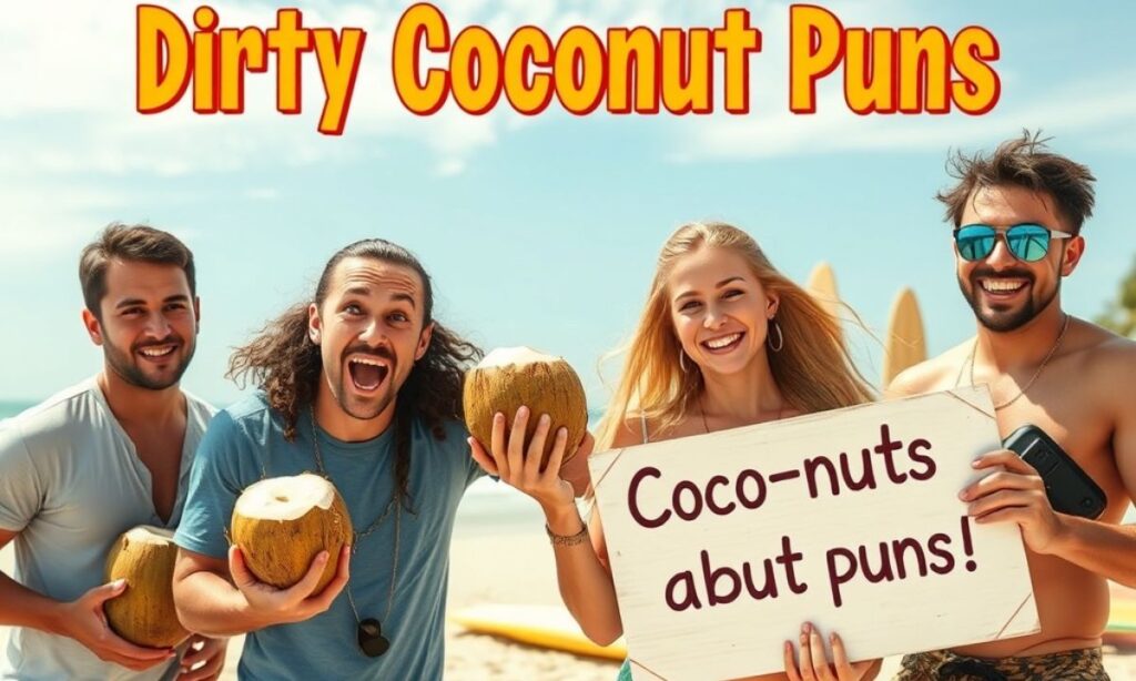 Dirty Coconut Puns

