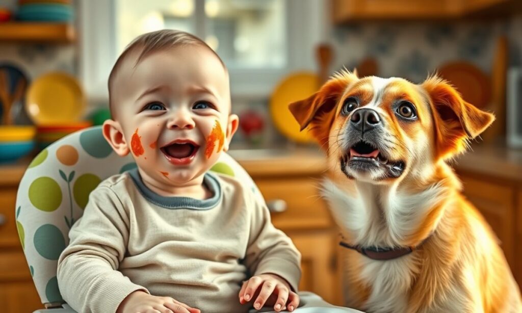 Food and Feeding Time Baby Puns to Make Mealtime Fun