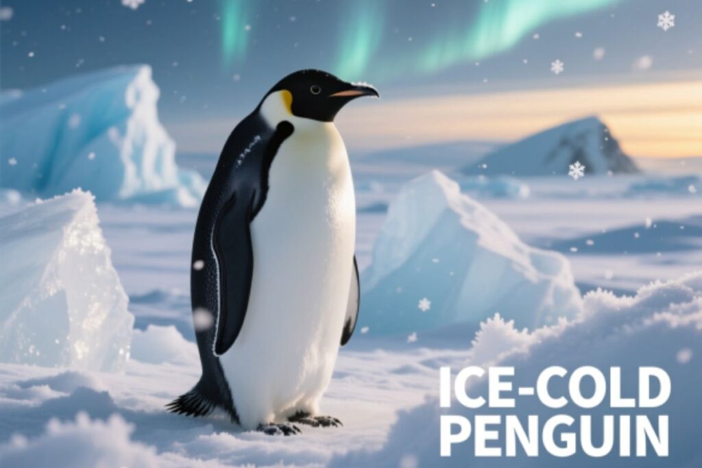 Ice-Cold Penguin Captions