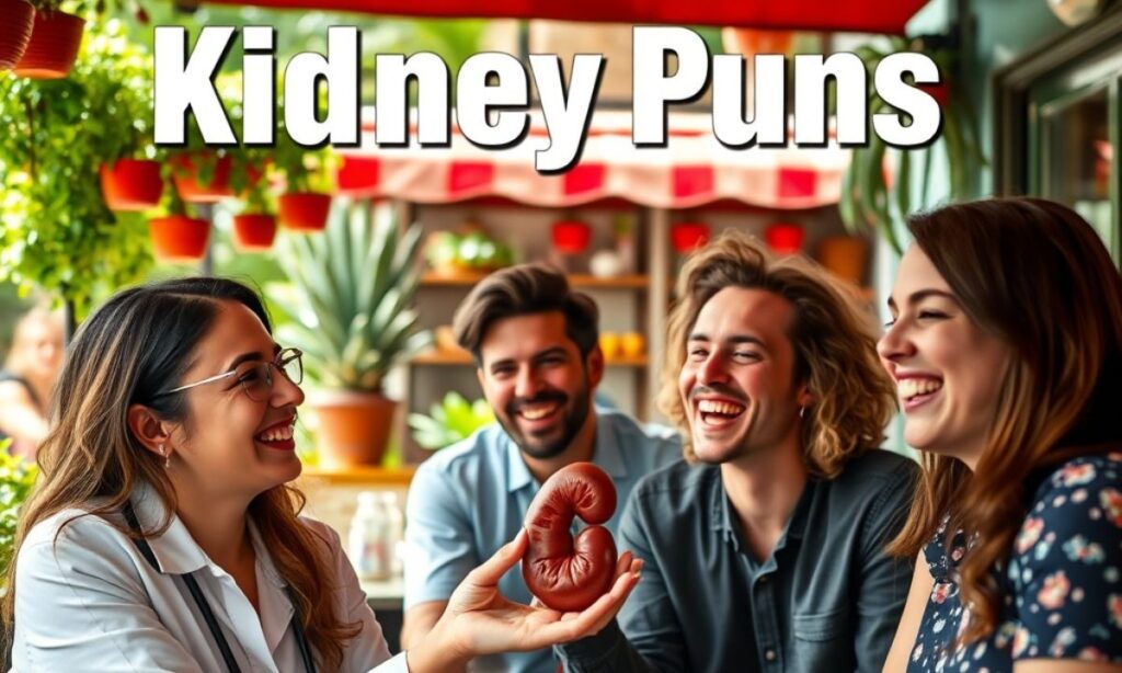 Kidney Puns Captions