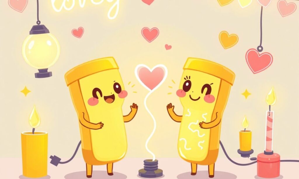 Light puns about love