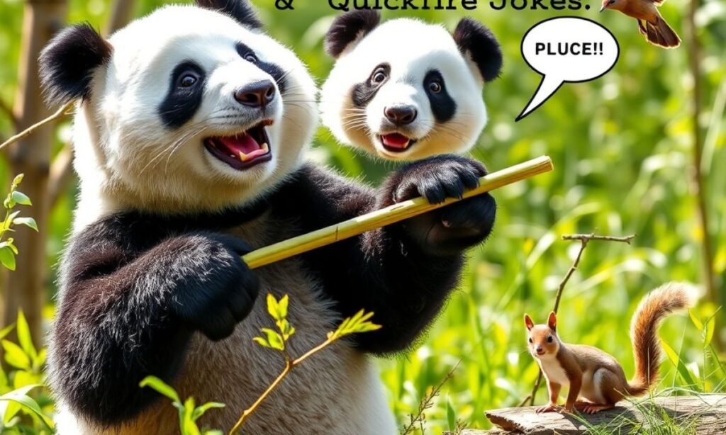 One-Liner Panda Zingers & Quickfire Jokes