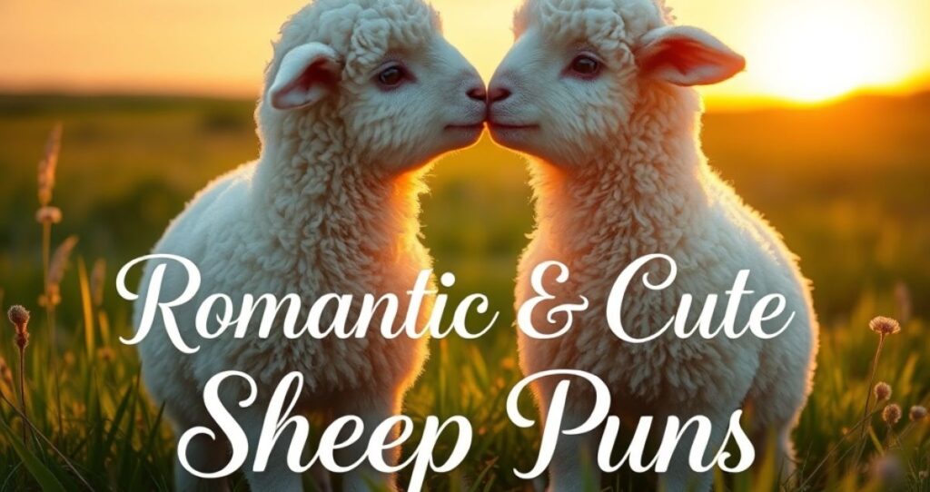 Romantic & Cute Sheep Puns