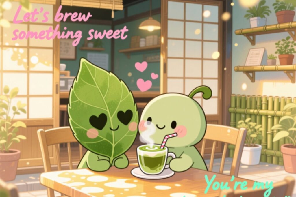 Romantic & Flirty Matcha Puns That’ll Stir Their Heart