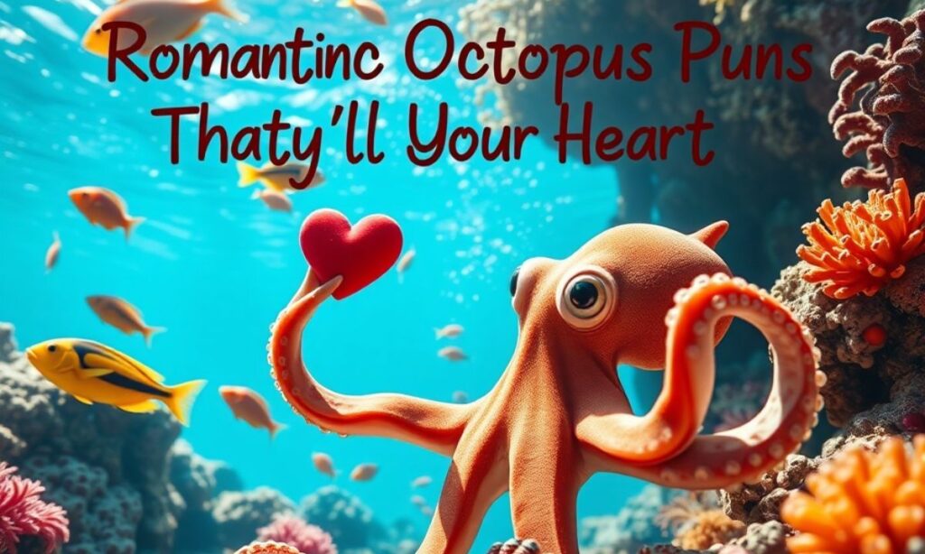 Romantic Octopus Puns That’ll Ink Your Heart