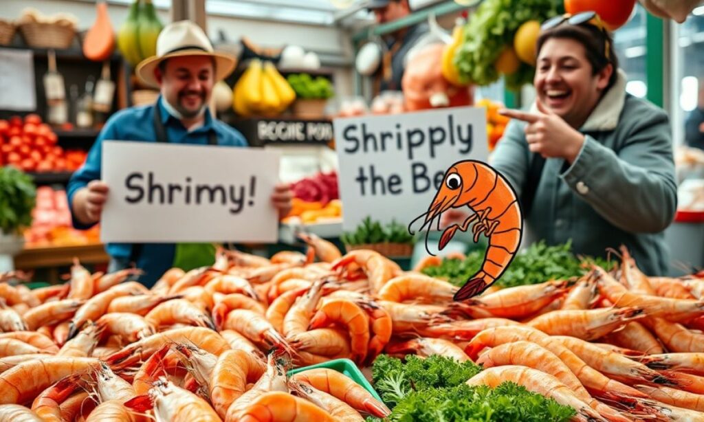 Shrimp name puns