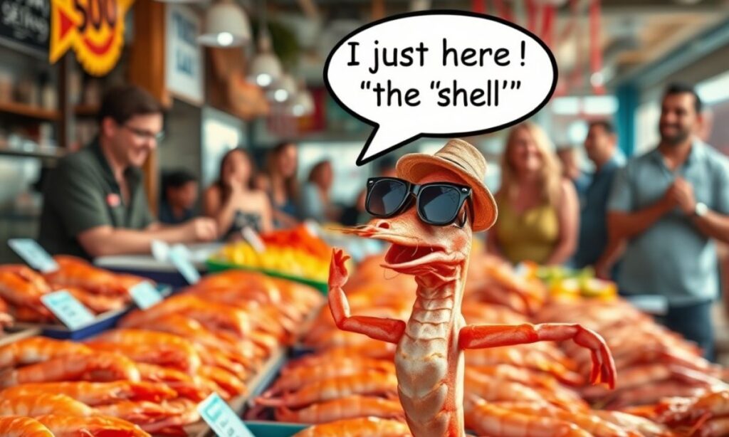 Shrimp puns for instagram