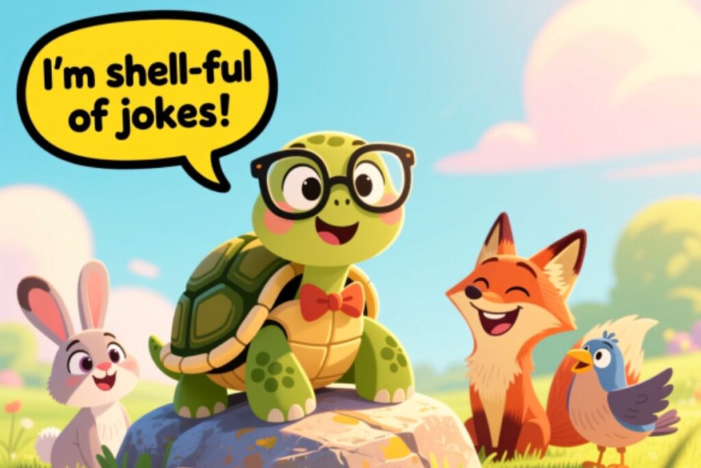 Turtle Puns and Jokes for Kids and Classrooms