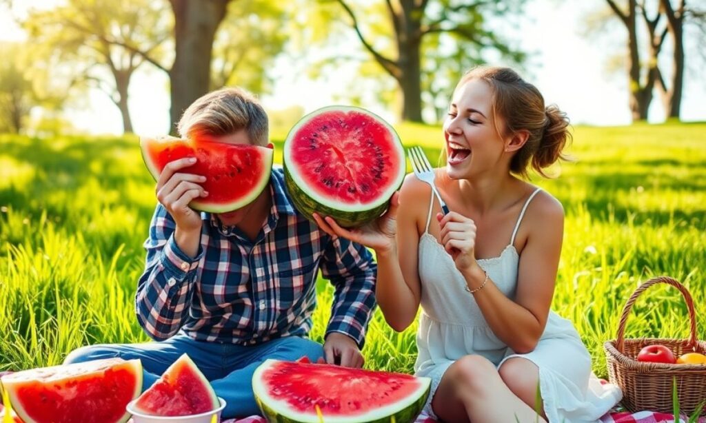 Watermelon Puns Love