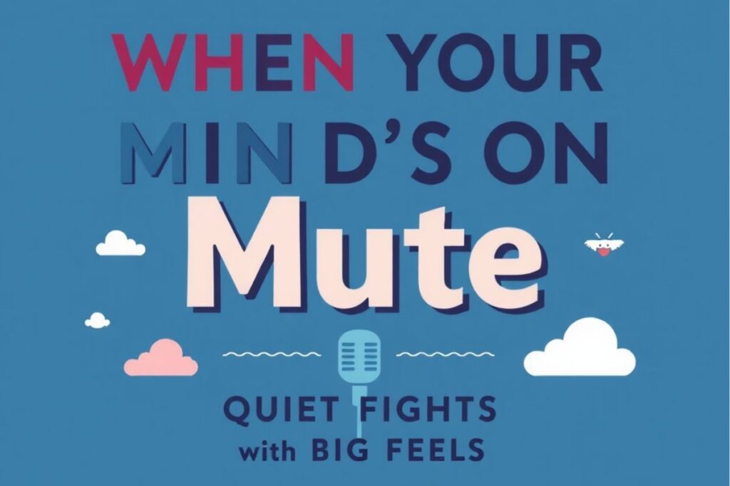When Your Mind’s on Mute Quiet Fights with Big Feels