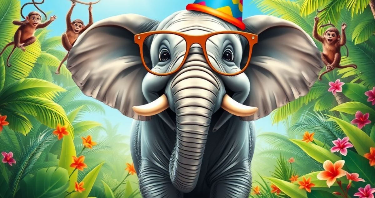 300+ Funny Elephant Puns & One-Liners Best Captions for Instagram, Birthdays, Love & Kids