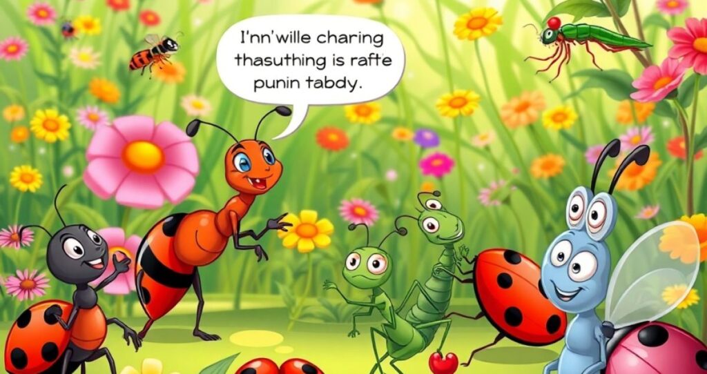Bug Puns Captions