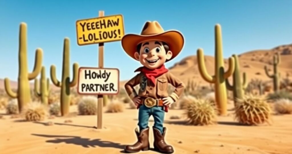 Cowboy Puns Funny Names