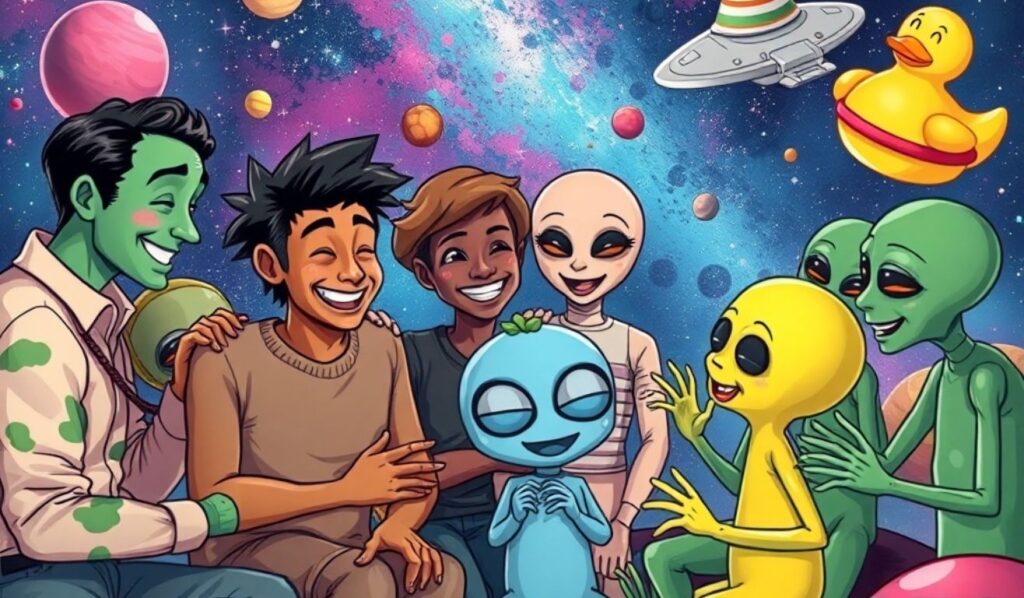 Earthlings’ Out-of-This-World Humor