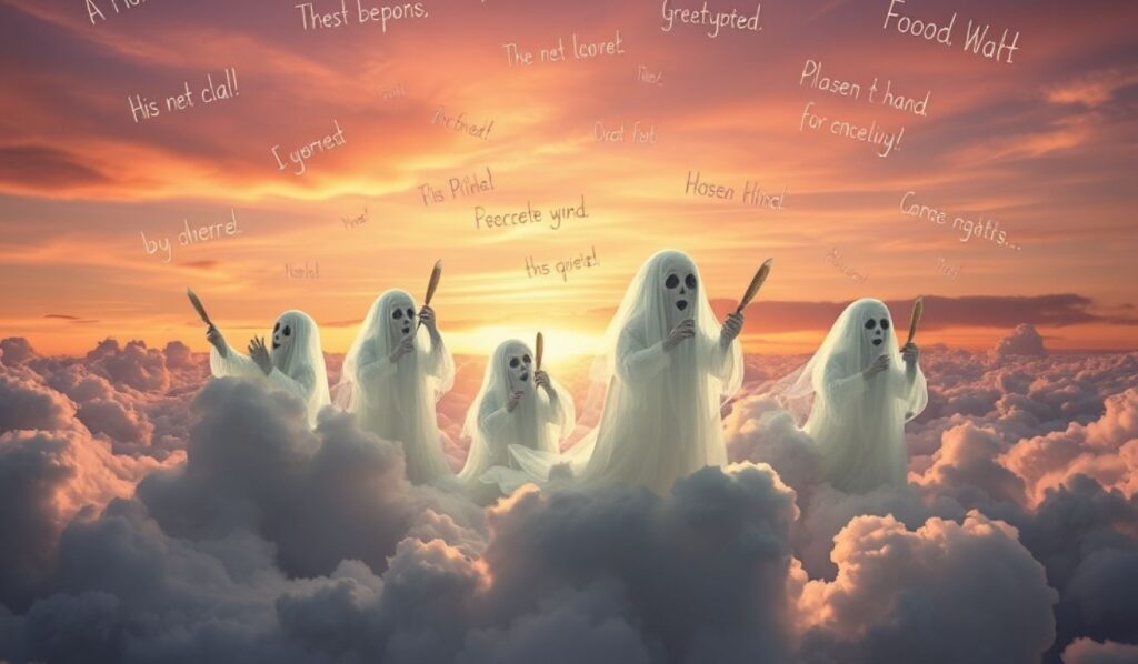 Ghost Writers in the Sky, The Unseen Hand Behind the Puns