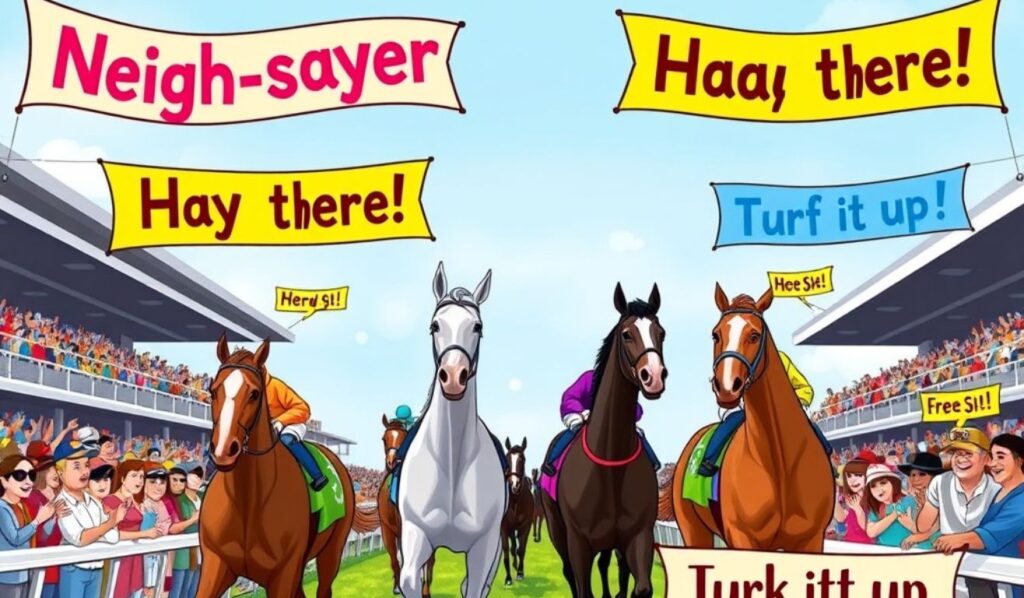 Horse Racing Puns