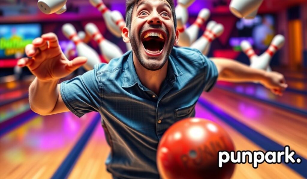 Rolling in Laughter Strikes and Splits of Bowling Humor