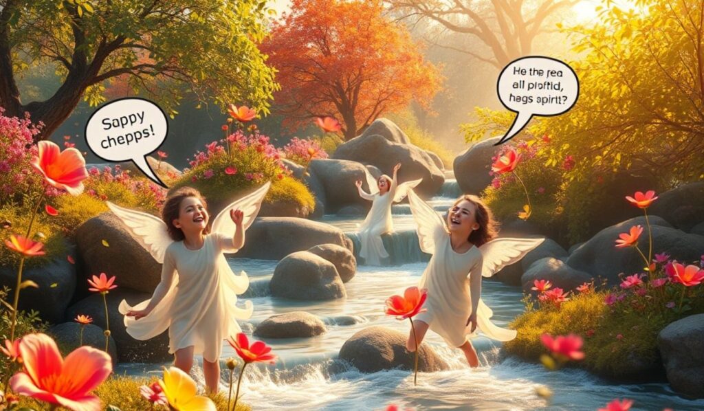 Spirits in the Material World, Puns That Manifest Joy