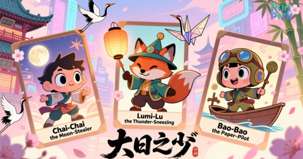 Quirky Asian Names for Characters 🎭